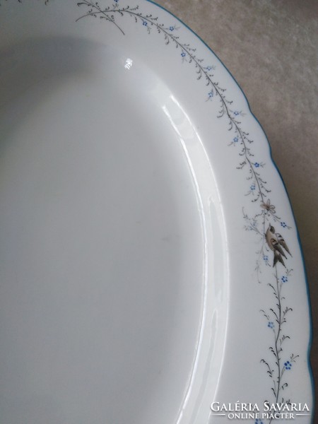 Antique porcelain, steak dish - swallow