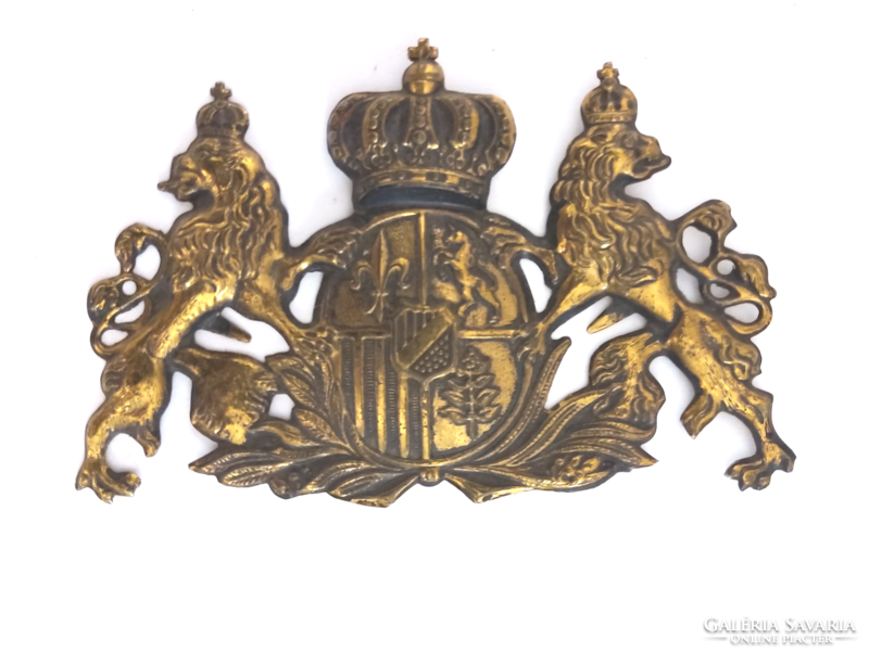 Coat of arms gilded