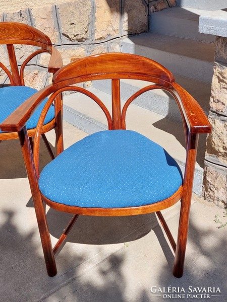 6 darab Thonet jelegű karosszék