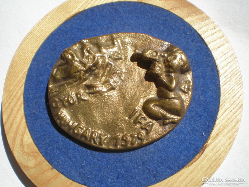 Győr ifa Hungary 1979, bronze plaque