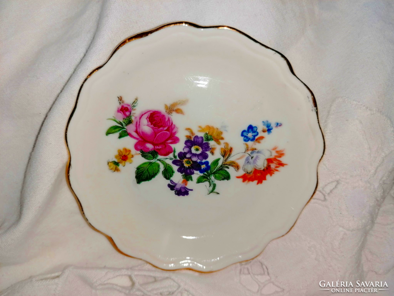 Aquincumi floral memorial bowl, ring holder bowl from the sixties