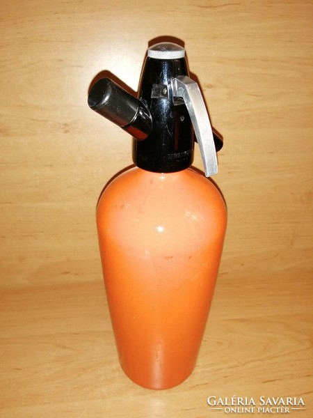 Retro orange soda siphon 2 liters