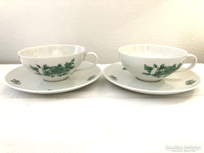 Pair of Eva Zeisel design Thomas porcelain tea sets