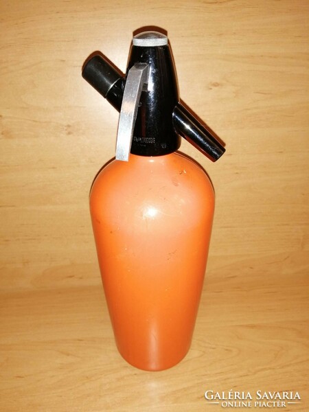 Retro orange soda siphon 2 liters