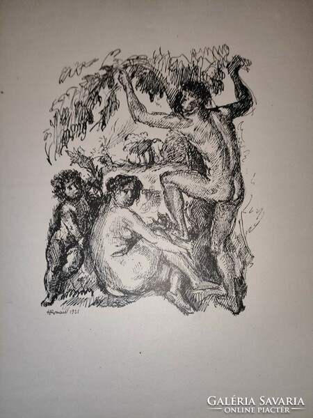 Herman Lipót rajzai 1921  314/700 példány eladó