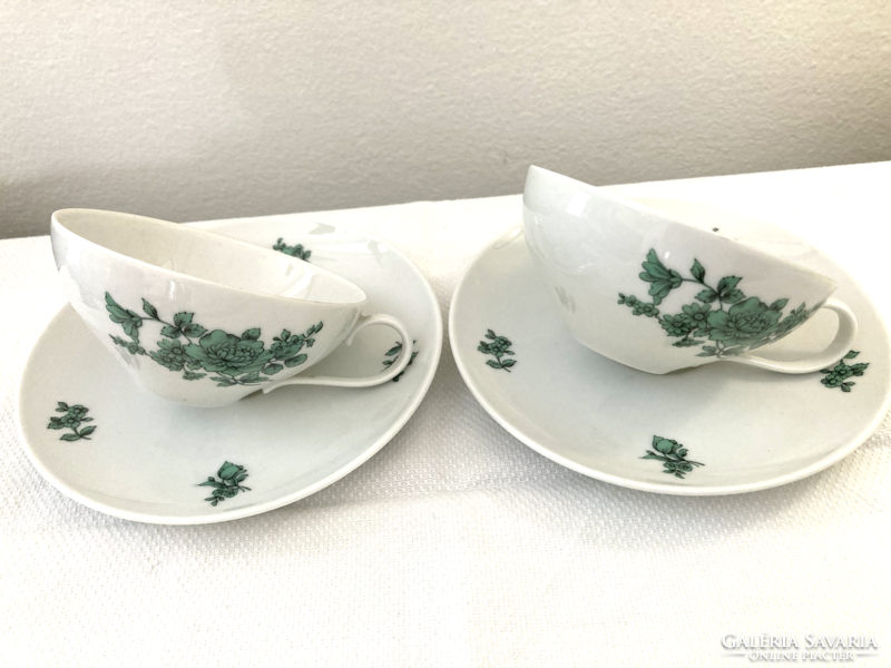 Pair of Eva Zeisel design Thomas porcelain tea sets