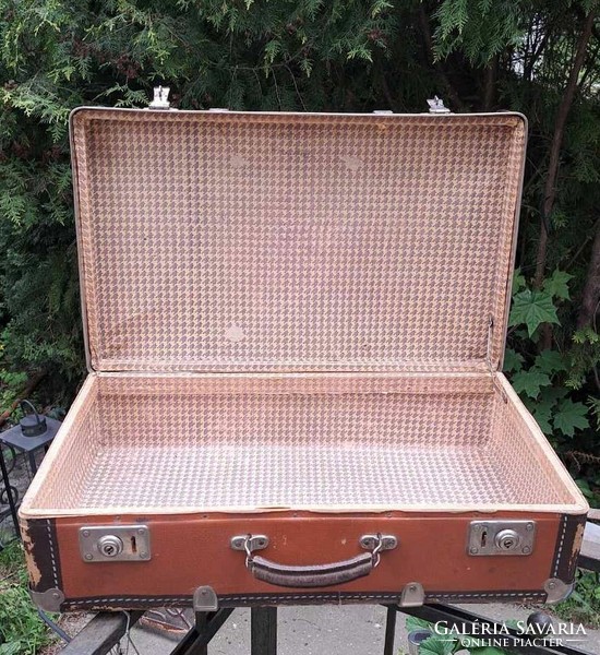 Antique small suitcase.