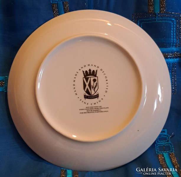 Cat porcelain plate, kitty decorative plate (m3752)