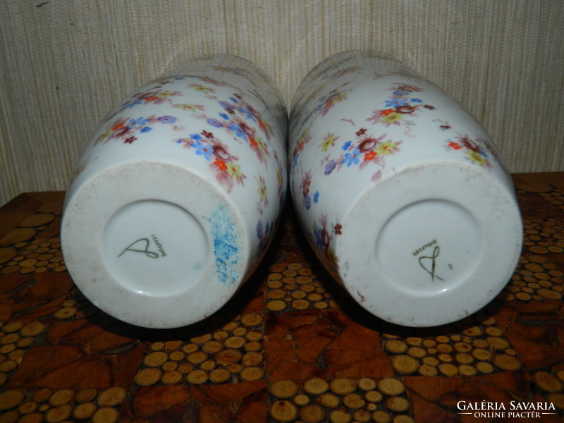 Pair of antique drasche vases