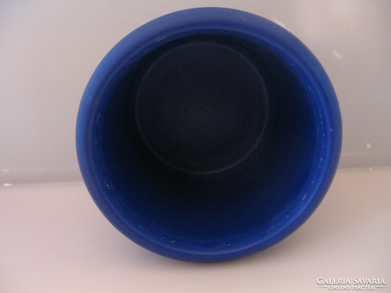 Blue medium ceramic bowl