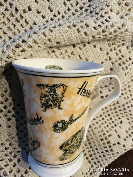 Harrods - angol porcelán, dísztárgy, csésze