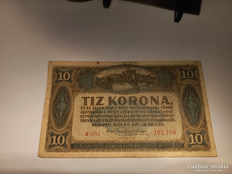 1920-as 10 Korona