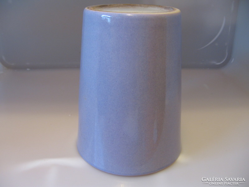 Light purple shiny ceramic bowl