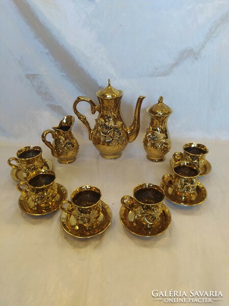 Romanian porcelain coffee set