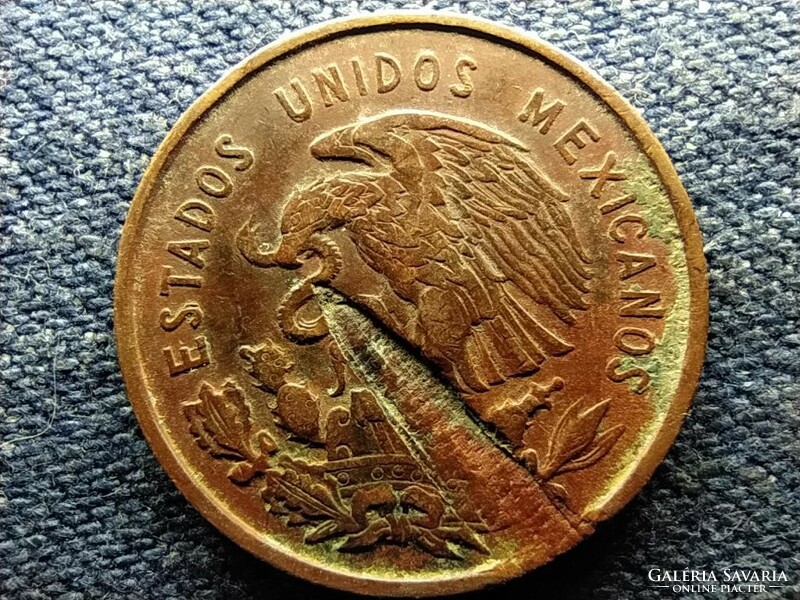 Mexikó Mexikói Egyesült Államok (1905-) 10 centavó 1967 Mo ANYAGHIBÁS (id66925)