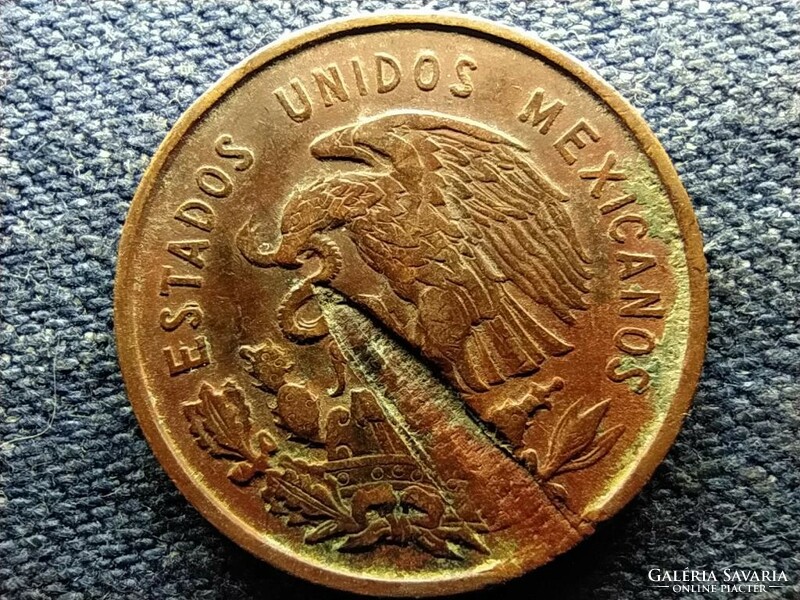 Mexico United States of Mexico (1905-) 10 centavos 1967 mo defective (id66925)