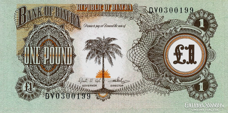 Biafra 1 font 1968 UNC