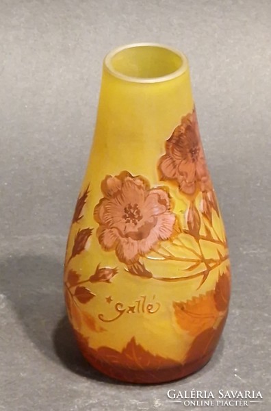 Art nouveau Galle camea váza
