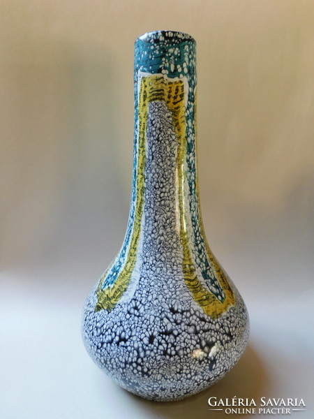 Kerezsi pearl large ceramic vase 37 cm