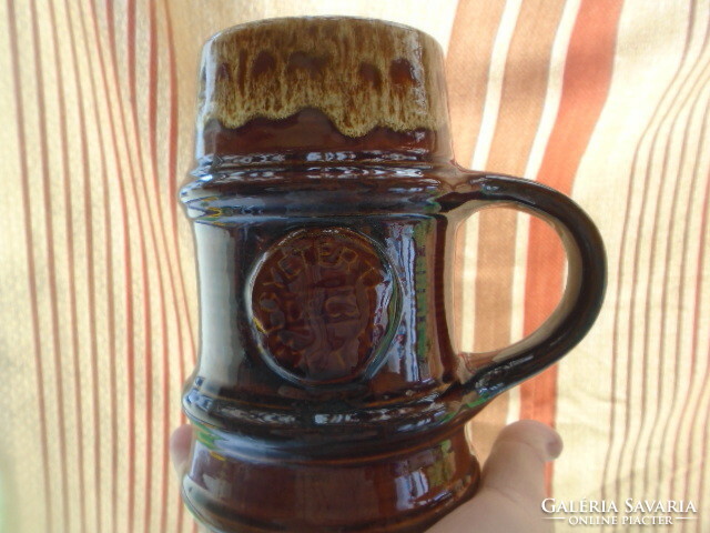 Zsolnay beer mug - clustered György consent mg tsz decs 1.2 liter