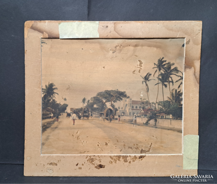 1900 körüli fotó Sri Lankáról - ritkaság!