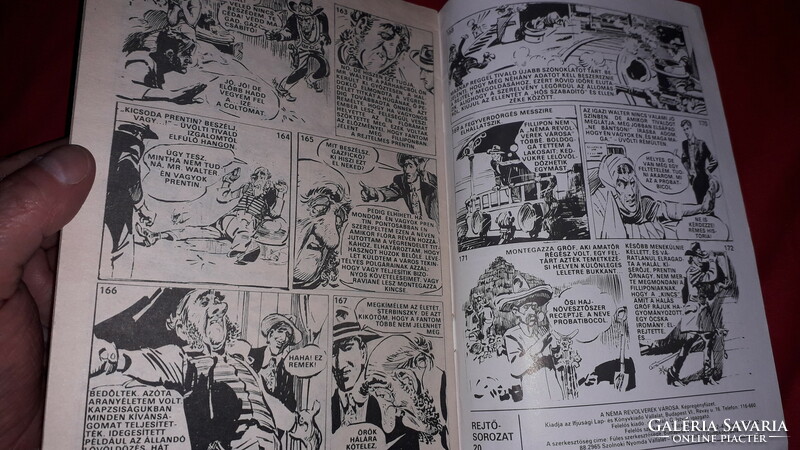Retro cult comic cs. Horváth -zorád: city of concealed - silent revolvers according to the pictures