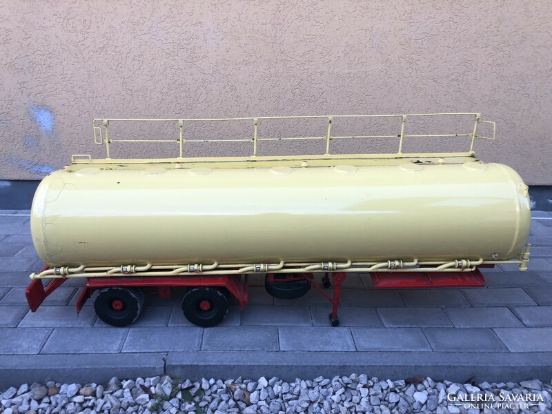 Truck trailer or tanker model, unique size, handmade.