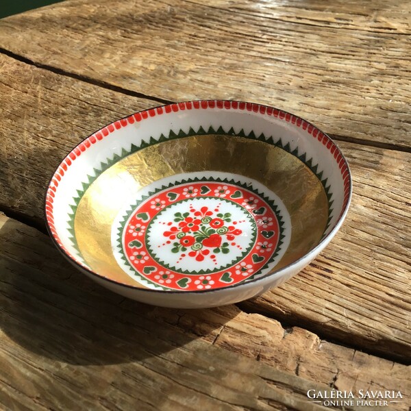 Old Austrian Steinböck fire enamel bowl