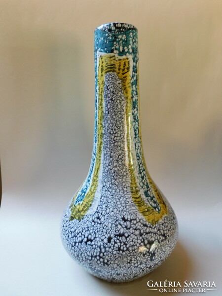 Kerezsi pearl large ceramic vase 37 cm