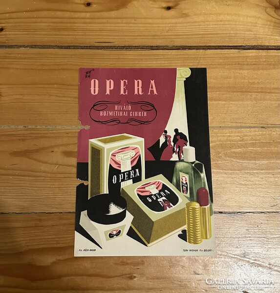 Opera kisplakát