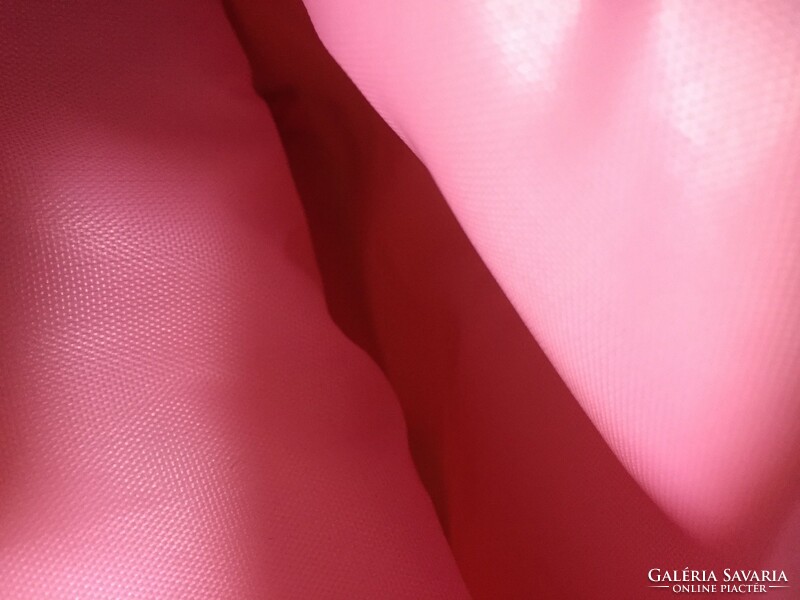 Pink toiletry bag with zipper, magnetic closure, toiletry bag, flat bag