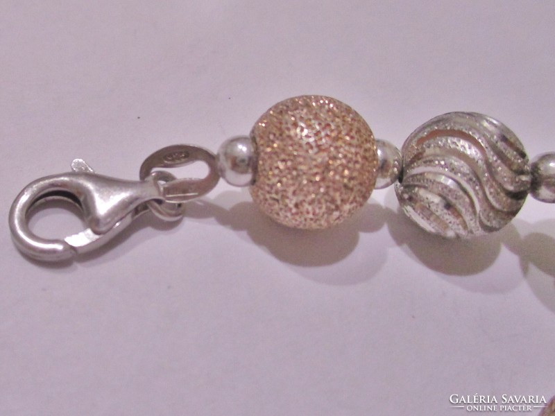A wonderful handmade silver bracelet