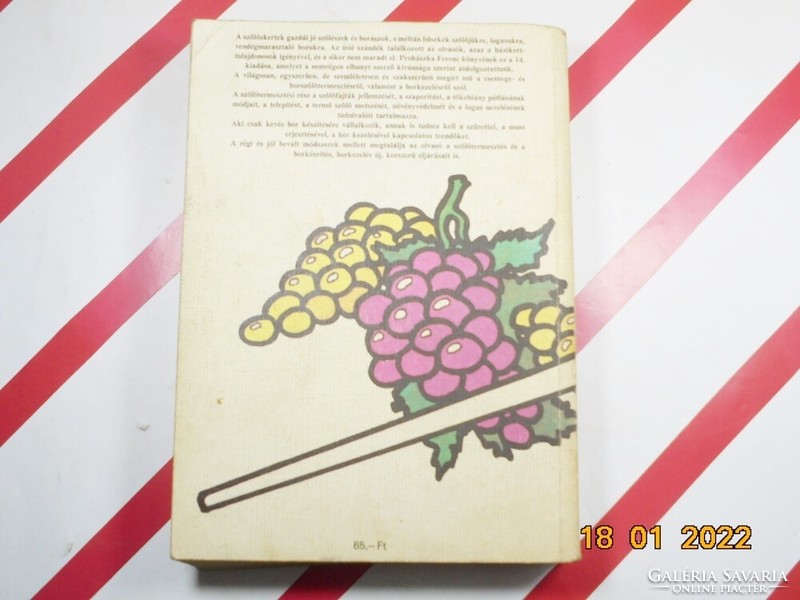 Ferenc Prohászka: grapes and wine