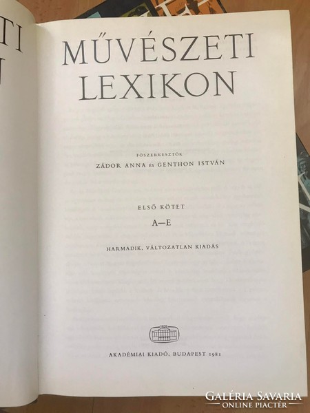 Art lexicon - 3 volumes