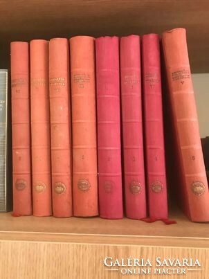 All the works of Mikszáth, 1956 - 8 volumes