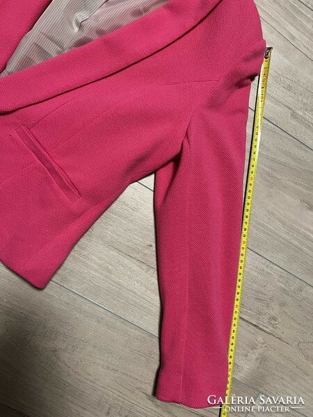 H&m pink lined blazer 42