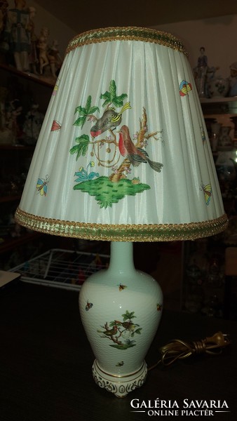 Herend rotschild pattern table lamp