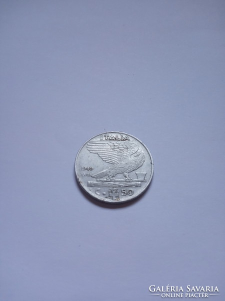 Nice 50 centesimi Italy 1940!