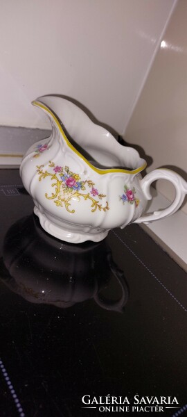 Antique porcelain milk spout