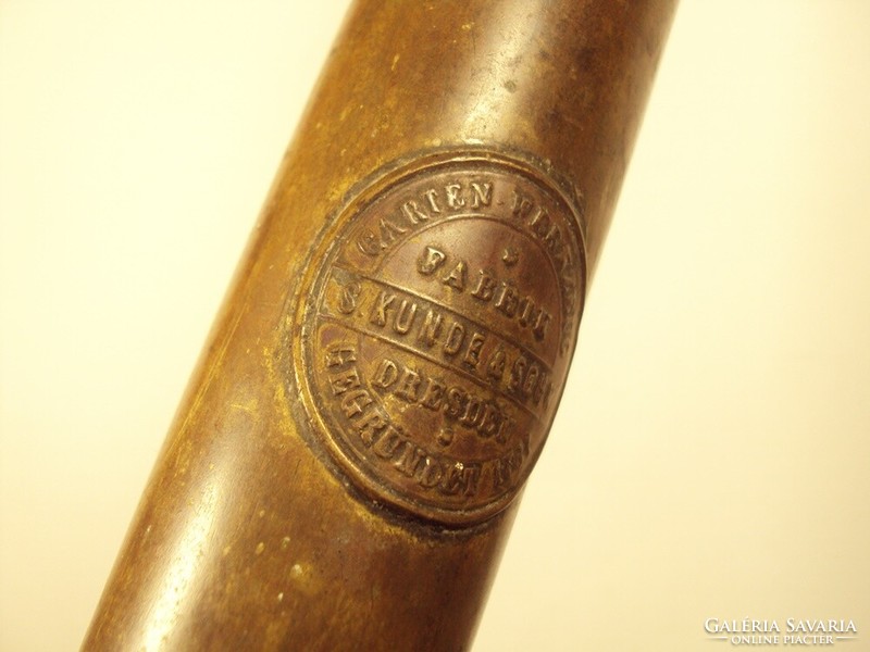 Antique old hand copper sprayer garten werkzeug fabrik s.Kunde & sohn dresden gegrundet 1787 German