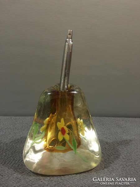 Antique triangular pen holder from Murano, paper weight!!!!! 9X8 cm!!!