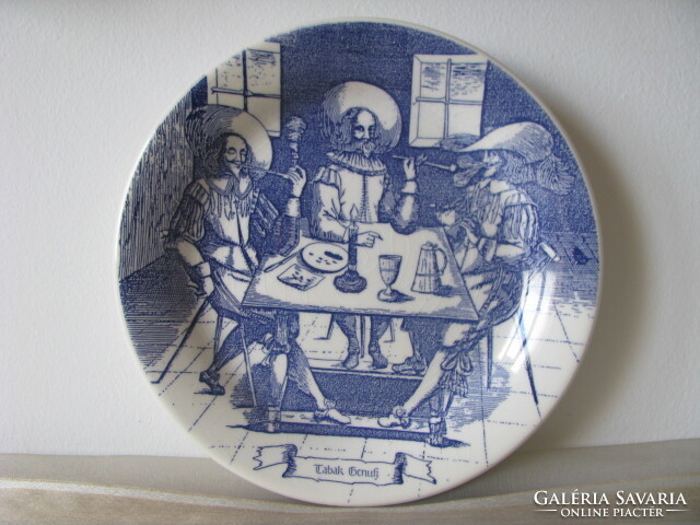 Ironstone porcelain wall plates