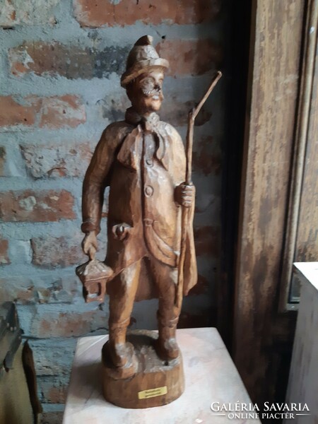 Gatekeeper wooden statue