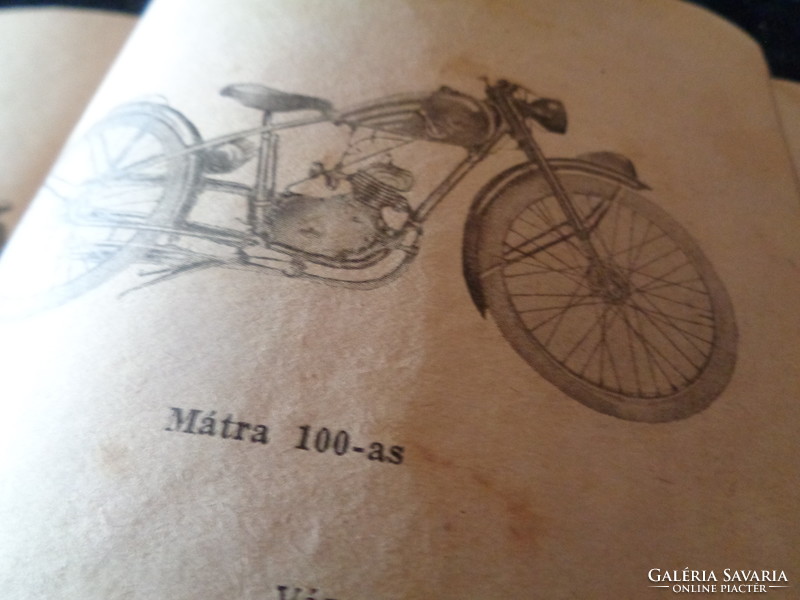 Ternai z. Structure and handling of the motorcycle 1952. 300 pages