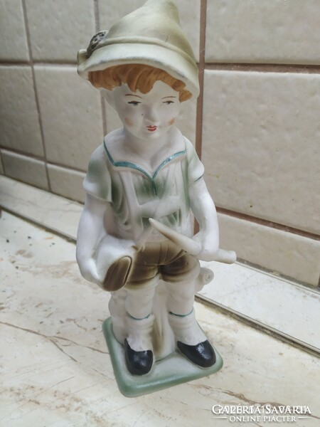 Porcelain boy for sale! Romanian porcelain boy for sale!