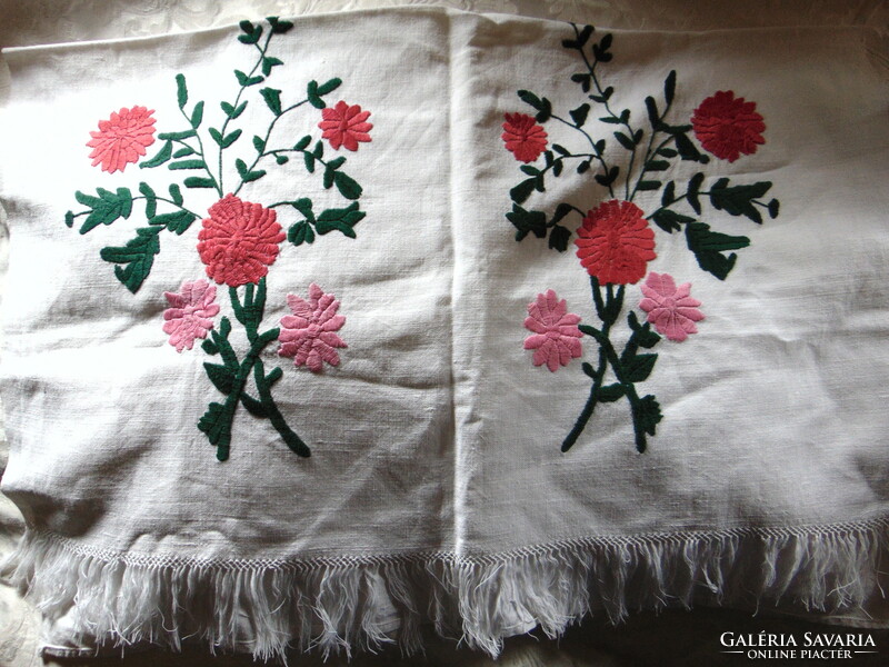 Old linen tea towel, towel