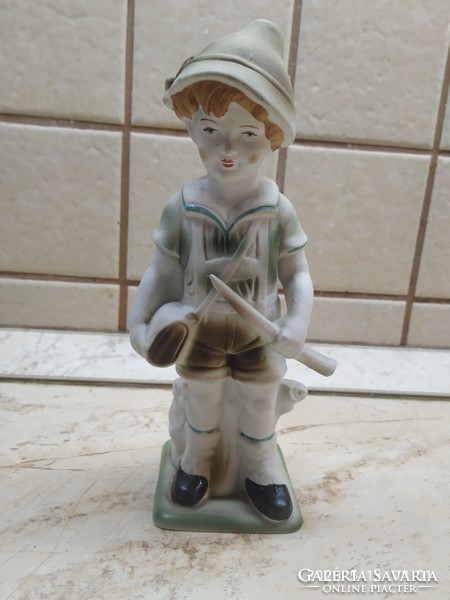 Porcelain boy for sale! Romanian porcelain boy for sale!