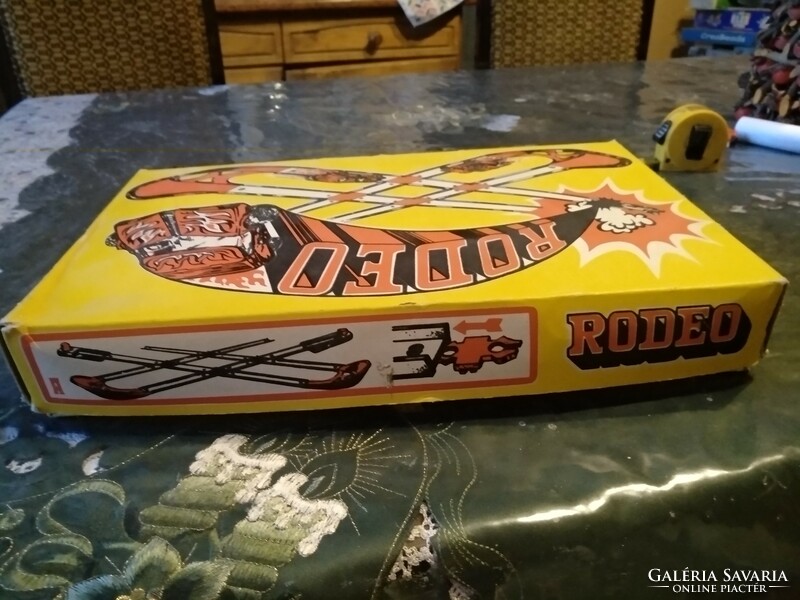 Rodeo, 2 autópálya készlet együtt, antik játék, Alkudható