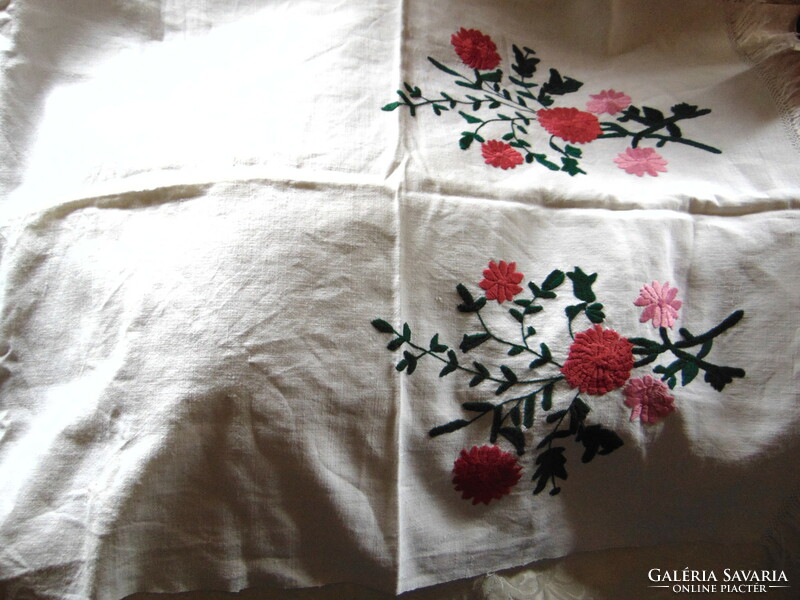 Old linen tea towel, towel