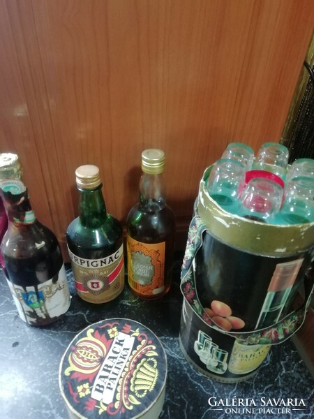 Old and retro drink collection